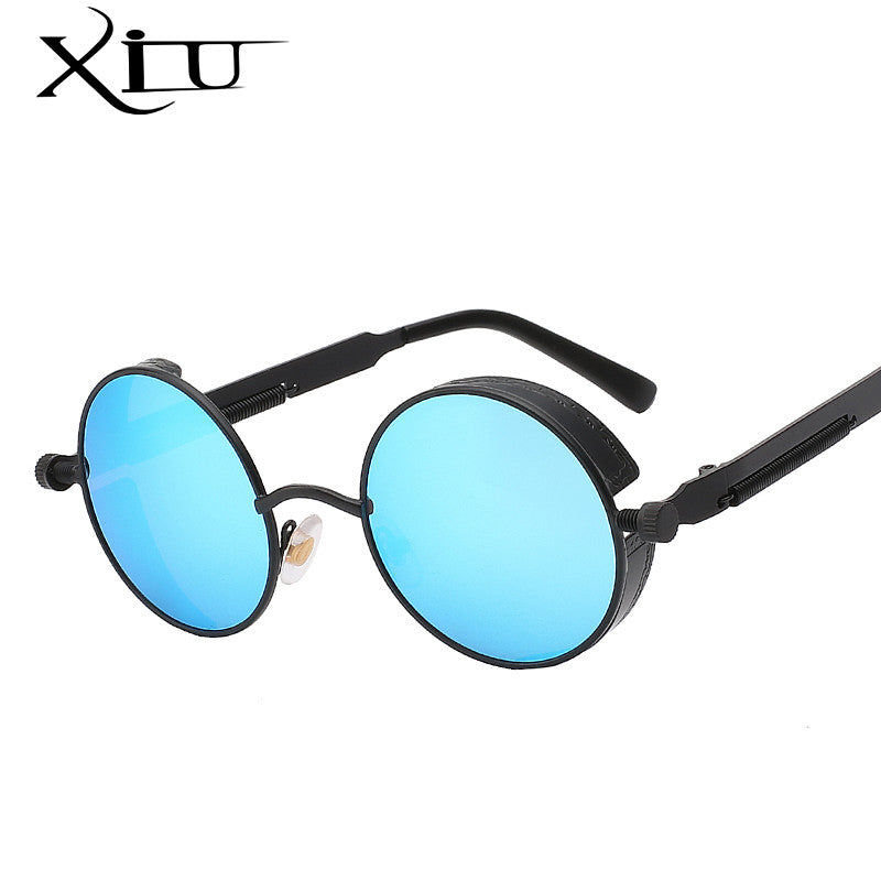 Retro Rimless Sunglasses Square Fashion Shades Tinted Lens Metal Frame Steampunk Glasses C2 / Sunglasses 946